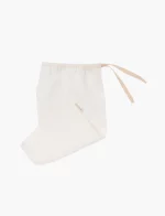 Stoffbeutel aus Hanf Cremeweiß