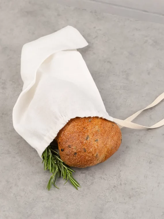 Stoffbeutel aus Hanf Natur