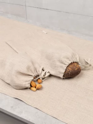 Stoffbeutel aus Hanf Natur