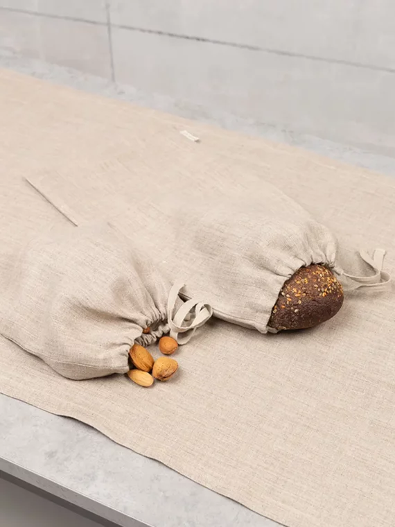 Stoffbeutel aus Hanf Natur