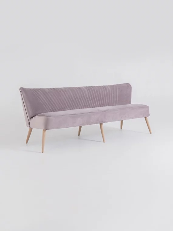 Retro 3-Sitzer Sofa Harry | Lychee