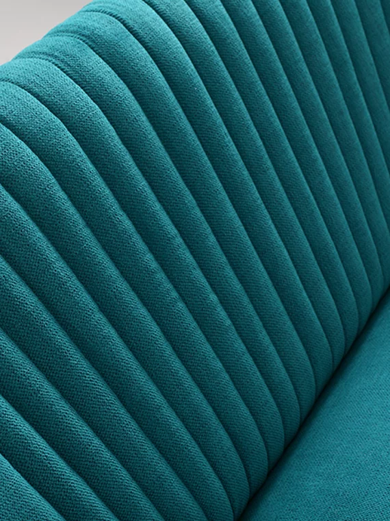 Retro 2-Sitzer Sofa Harry | Turquoise